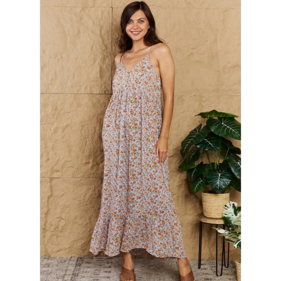 heyson Dresses & Skirts - Heyson Take Your Chance Floral Maxi Dress